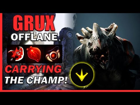 PERFORMING for the CHAMP himself @RGSACE93! - Predecessor Grux Offlane Commentary Gameplay