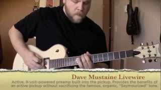 Video thumbnail for Dave Mustaine Livewire Pickups by soundsrl