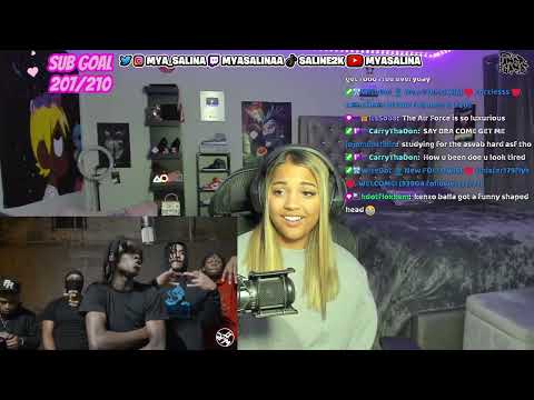 Mya Salina REACTS to Kenzo Balla - Knockz Out (WhoRunItNYC Performance)