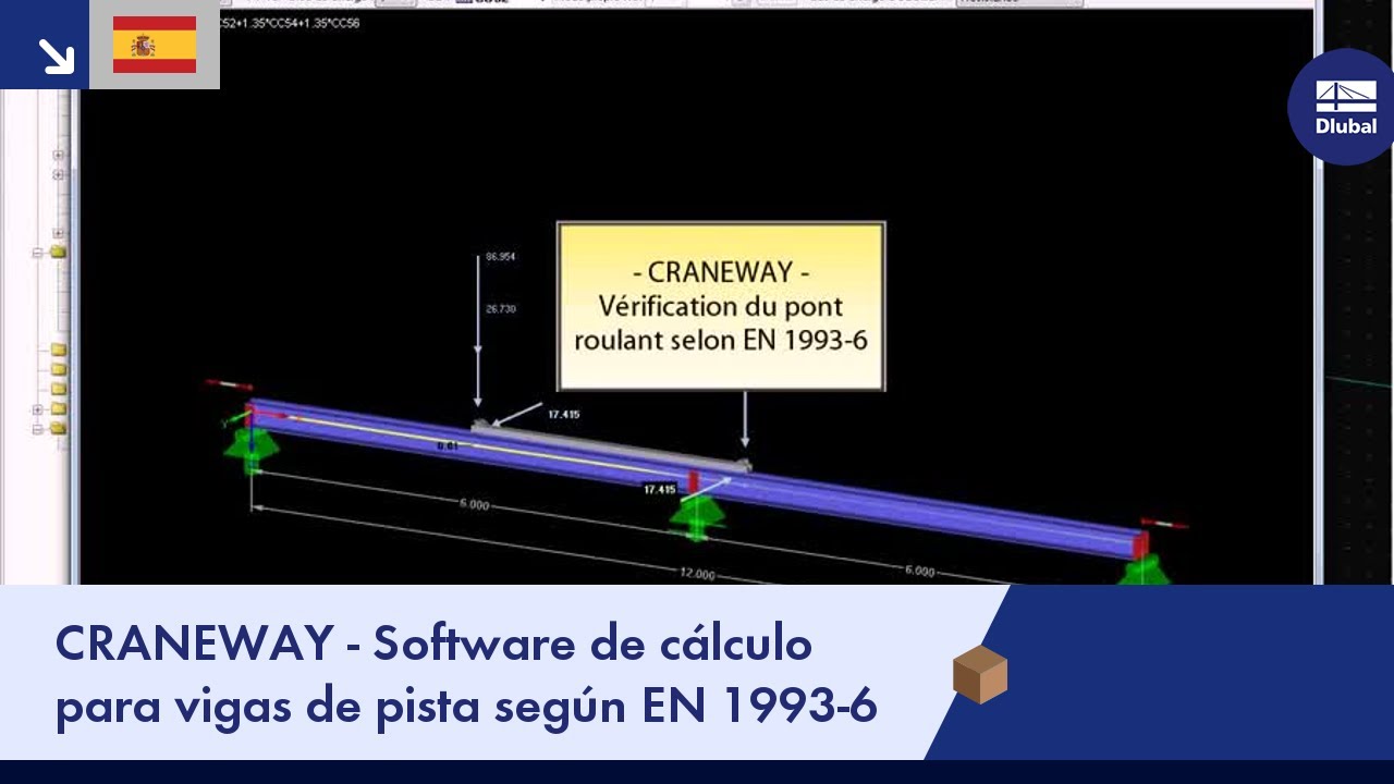 CRANEWAY - Software de cálculo para vigas de pista según EN 1993-6