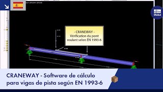 Dlubal CRANEWAY 8 - Cálculo de vigas carril según EN 1993-6