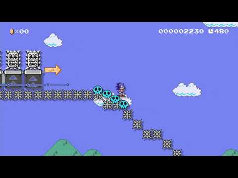 ソニック後は、頼む................../.... by いしだ 🍄 Super Mario Maker ✹Wii U✹ #awk