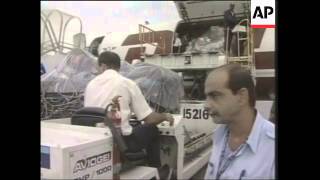 Animal shipment from US for first ever trade fair