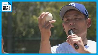 「憲伸さんの速いボールを…」元ドラゴンズ川上憲伸さんが小学生に“野球教室” 打撃練習や直接指導に大喜び 愛知・碧南市