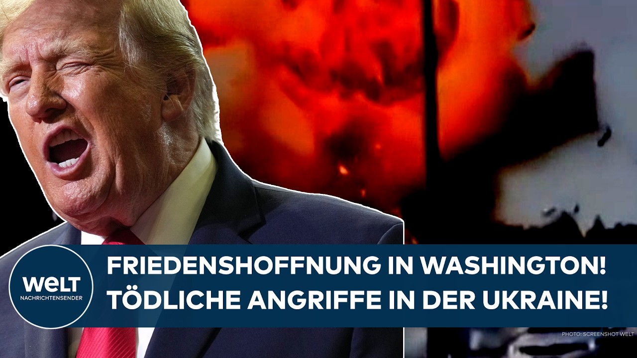 UKRAINE-KRIEG: Tödliche Angriffe! Putin friedenswilliger als Selenskyj? Trumps brisanter Putin-Coup