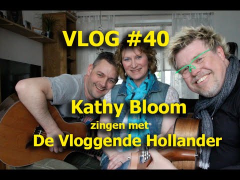 Kathy Bloom en Paul zingen met De Vloggende Hollander - Rene Karst kan geen koffie zetten!