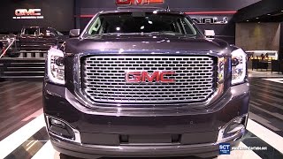 2016 GMC Yukon Denali - Exterior and Interior Walkaround - 2015 LA Auto Show