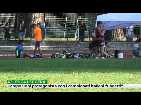 Campo Coni takes center stage with the Italian "Cadetti" championships