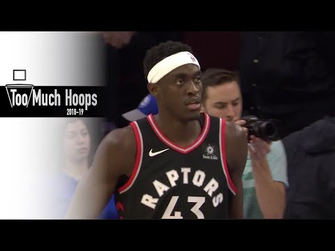 Pascal Siakam attacks off the dribble - Compilation of drives and handles