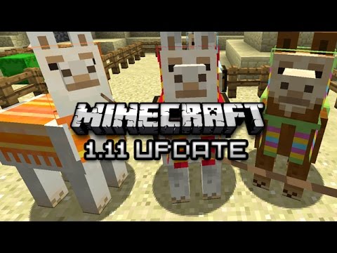 Minecraft: LLAMAS, CURSES, AND MORE - 1.11 Exploration Update