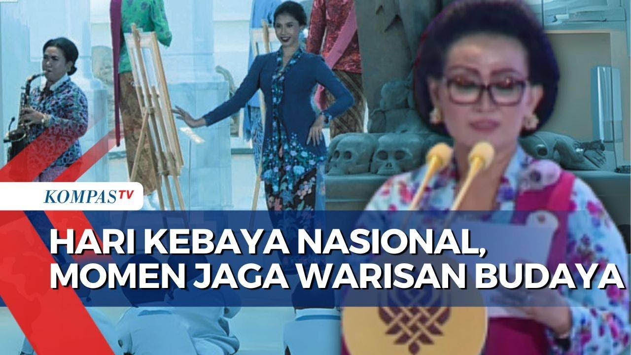 Perayaan Hari Kebaya Nasional 2025, Parade Kebaya & Sanggul Nusantara Digelar di Museum Nasional
