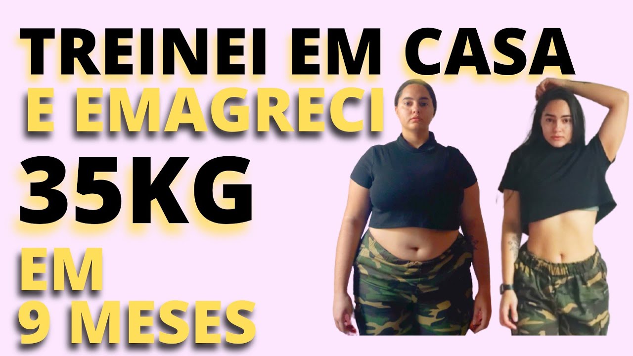 EXERCÍCIOS QUE FIZ E EMAGRECI MUITO *mostrei tudo*
