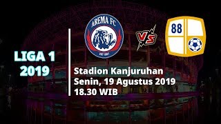 VIDEO: Live Streaming Liga 1 2019 Arema FC Vs Barito Putera Senin (19/8) Pukul 18.30 WIB