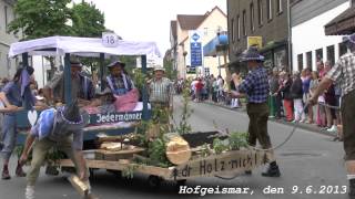 preview picture of video 'Viehmarktsumzug, Viehmarkt Hofgeismar am 9.  Juni 2013 von tubehorst1'