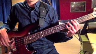Simple Minds - Colours Fly And Catherine Wheel (Bass Cover)