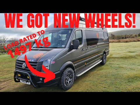 Black Rhino Midhill alloy wheel | selfbuild campervan crafter sprinter |the crafty blinders van life