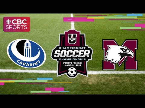 U SPORTS Women's Soccer Championship: Montréal Carabins (2) vs McMaster Marauders (7) - QF # 4