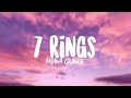 Ariana Grande - 7 Rings (Clean - Lyrics) thumbnail 1