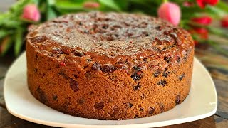 Easy and Simple Fruit Cake Recipe ❗ SUBTITLES �