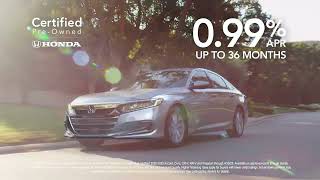 SoCal Honda Dealers Enjoy a Certified Pre-Owned Honda with great financing