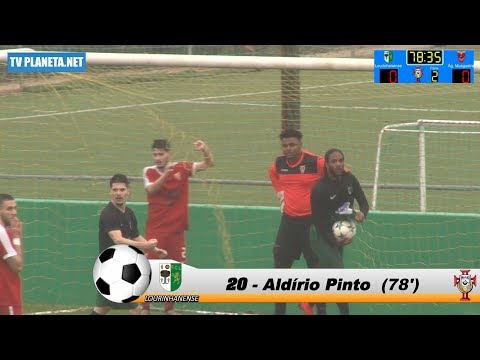 Resumo Fut11: LOURINHANENSE 1x0 ÁGUIAS MUSGUEIRA - AFL Pró-Nacional 2018/19