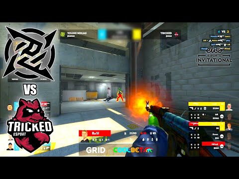 Young Ninjas vs Tricked - Elisa Invitational Fall 2021 Regionals | CSGO HIGHLIGHTS