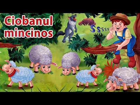 Învățăm din povești! | Ciobanasul Mincinos | Cărți educative | #povesti pentru copii