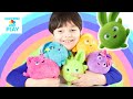 Learn Colors with the Sunny Bunnies Plush Toys