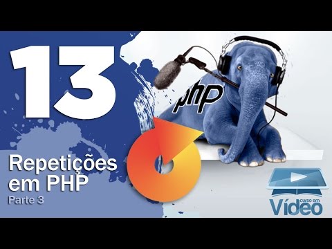 Estrutura de Repetição For Curso de PHP Iniciante 13 Gustavo Guanabara