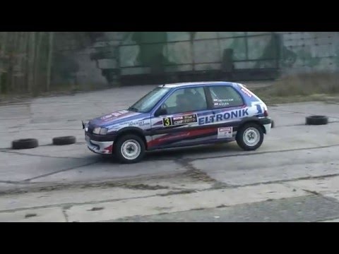R. Oryszczak (Peugeot 106) - VII Runda MOTUL Rallyland Cup (28.11.2015)