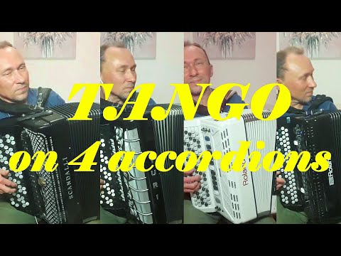 Compare 4 accordions: Scandalli, Weltmeister, Roland FR-3x and FR-4x (Russian Tango)