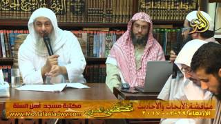 مناقشة الأبحاث والأحاديث بمكتبة مسجد أهل السنة بمنية سمنود 29 03 2017 9