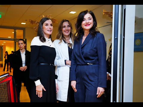 Kraljica Letizia i Sanja Musić Milanović u posjetu SUVAG-u