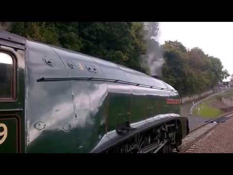 60009 Union of South Africa: Final Steam service on the  Borders  Railway 18/10/15