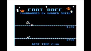 Foot Race for the TRS-80 CoCo