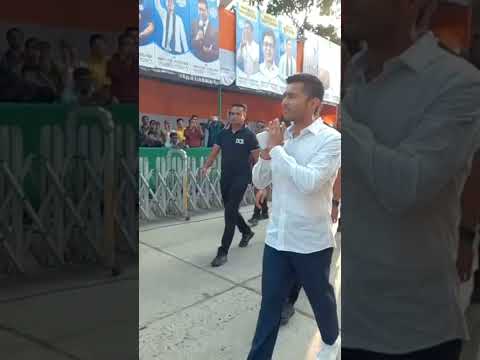 Abhishek Banerjee at Bijaya Sammilani #abhishekbanerjee #aitc #tmc