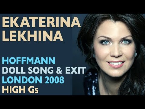 Glass Shatterers! Ekaterina Lekhina - Doll Song, London 2008, High Gs