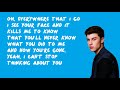 I Don't Even Know Your Name - Shawn Mendes (Lyrics)