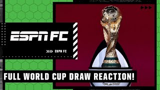FULL REACTION: World Cup groups drawn in Qatar! Who are the winners and losers? | ESPN FC