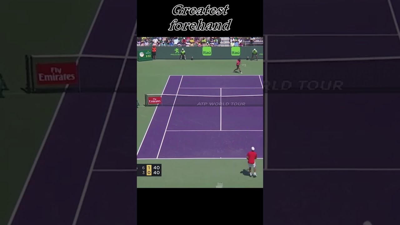Greatest forehand