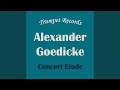 Alexander Goedicke Concert Etude Op​ ​49 Accompaniment Play Along Backing Track