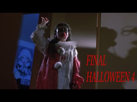 Halloween 4 - Jamie Lloyd stabs Rachel