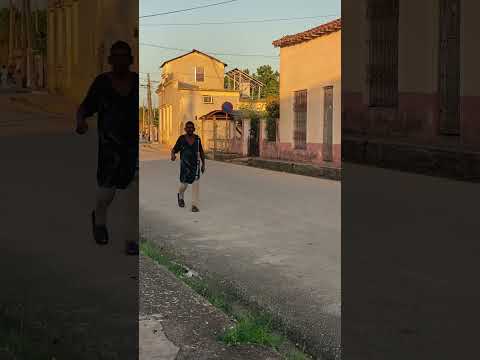 Personaje muy conocido en Villa Clara en Cuba por calles de Remedios.