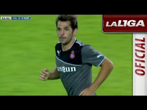 Golazo de Víctor Sánchez (2-1) en el Celta de Vigo - RCD Espanyol - HD