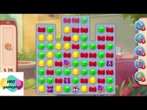 Homescapes level 40 | VMQ gameplay