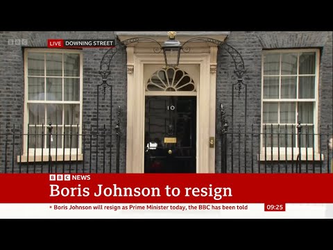 Boris Johnson Resigns | BBC Breaking News Special | 7th July 2022