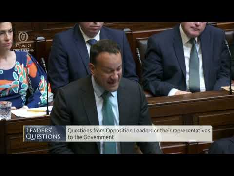 Pearse Doherty TD questions Taoiseach on RTÉ hidden payments scandal