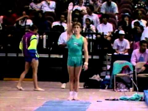 Vitali Scherbo - Vault - 1993 Hilton Gymnastics Challenge