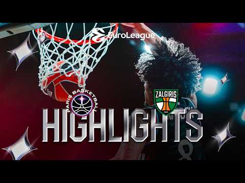 Crazy ending 💔 - Paris Basketball 🆚 Zalgiris Kaunas, full game highlights 📺