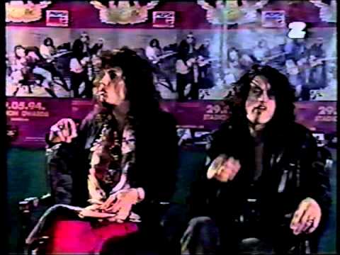 Aerosmith - Steven otrzymuje polską złotą płyte 1994